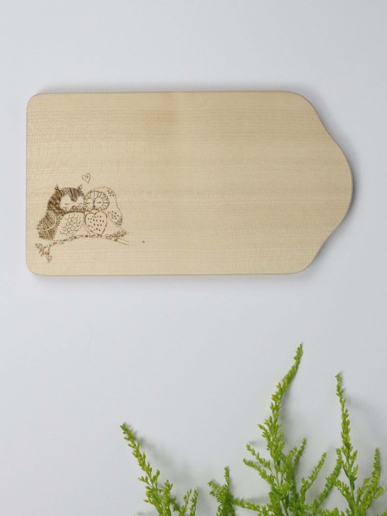 Eule, Eulen, Jausenbrett, Schneidebrett, Brett, Jause, Holz, Eule