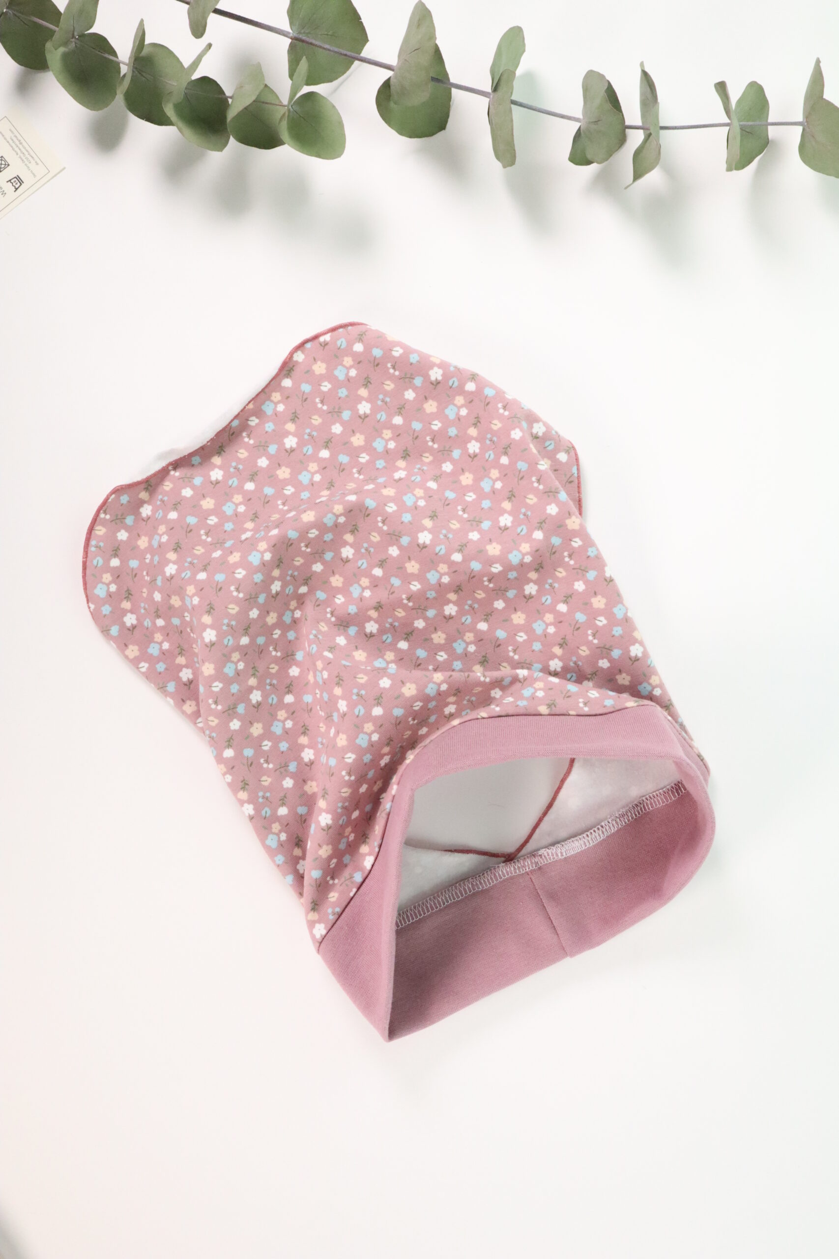 Stirnband, Haarband, dünn, angenehm, Baumwolle, handmade, bio, gots, handgenäht, streifen, gestreift, , sonne, sonnentuch, sonnenschutz, schutz, sommer, strand, baden, meer, rosa, lila, violett, blumen