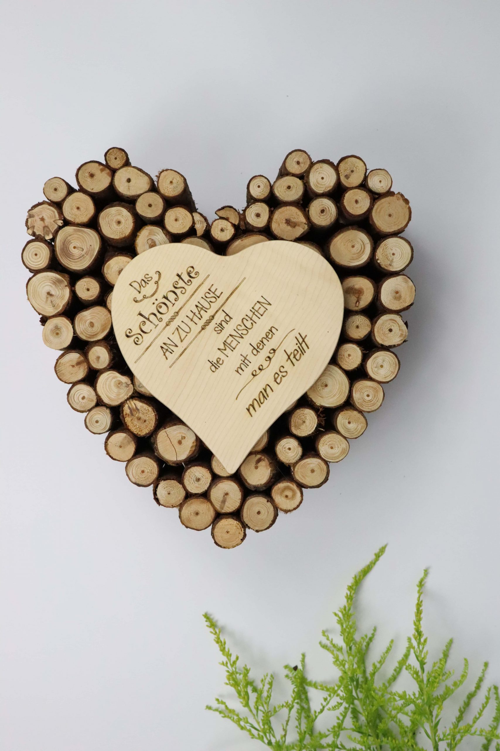 Holz, Herz, Natur, Äste, Heim, Zuhause, Haus, Deko