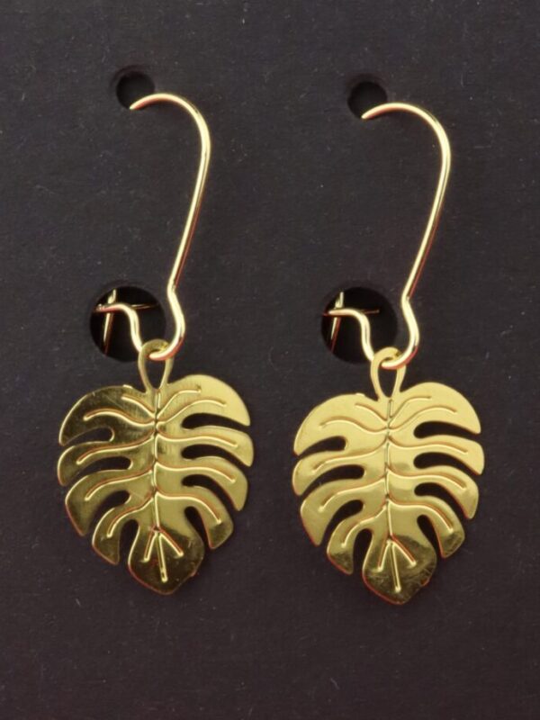 Ohrringe, Ohrhänger, Ohrschmuck, Boho, Bohemian, filigran, Messing, gold