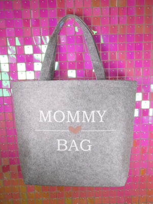 Tasche, Filztasche, Einkaufen, Einkaufstasche, große Tasche, groß, praktisch, Geschenk, Muttertag, Mama, Mutter, Mutti, die Beste, Beste Mama, Mami, Handtasche, Einkaufskorb, korb, filz, filzkorb