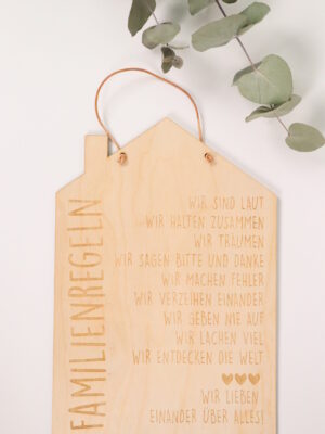 Schild, holzschild, holz, deko, holzdeko, dekoration, oma, opa, großeltern, hausordnung, kekse, zuckerl, süßes, spielen, herz, geschenk, weihnachten, muttertag, family, familie, liebe, love, haus, hausregeln, familienregeln,