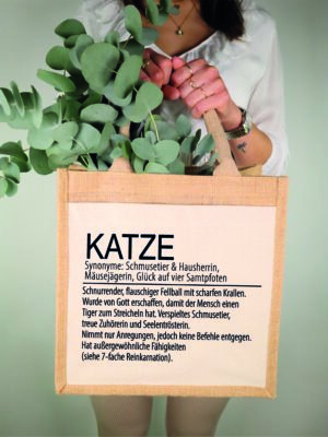 Tasche, jutetasche, jute, geschenk, geschenktasche, katze, cat, katzentasche, gatto, cats, katzenmama, katzenpapa, katzeneltern, 7 leben, katzenfan, katzenliebhaber, tierlieb, tierfan, tierschutz, geschenksidee, weihnachten, christmas, weihnachtsgeschenk, pratkisch, tragen, tragetasche, einkaufstasche, einkaufen, christmas 2022, mitbringsel, verpackung