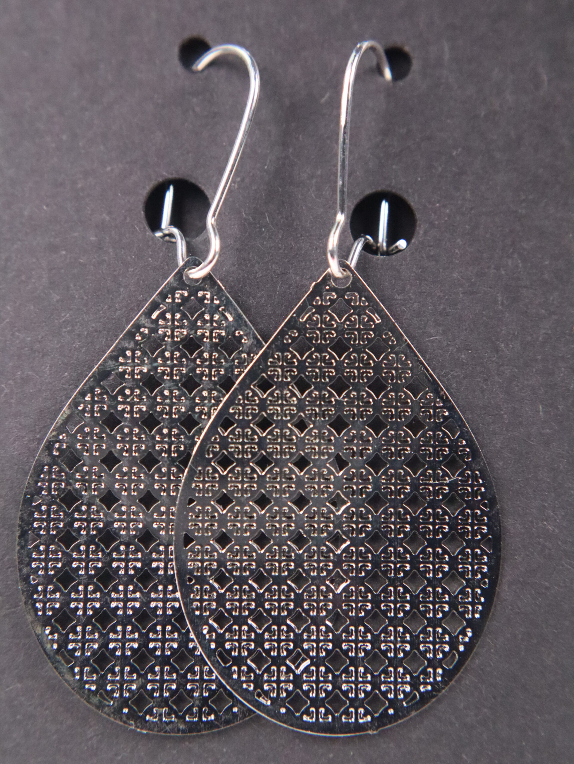 Ohrringe, Ohrhänger, Ohrschmuck, Boho, Bohemian, filigran, Messing, rosegold