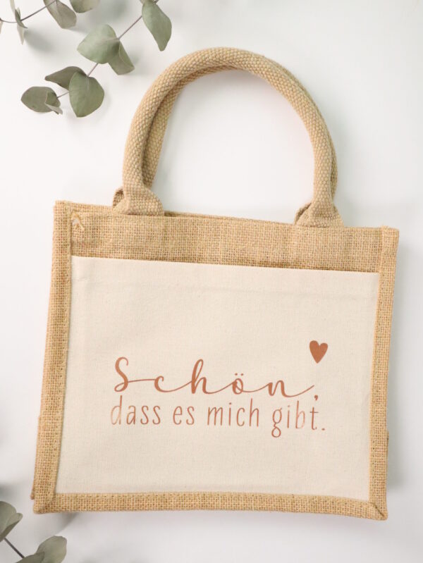 Tasche, Juteatsche, geschenk, geschenkstasche, klein, kleine, kleinigkeit, mitbringsel, geschenkstasche, verpackung, verpacken, nachhaltig, praktisch, jausentasche, jausenbox, kind, mädchen, junge, bub, frau, dame, frauen, freundin, valentinstag, valentinstagsgeschenk, zum, freundin, bff, schön, modern, jute, stoff, baumwolle, tragen, sachen,reintu, ding, sachenrentuding, reintun, tragetasche, einkaufen, einkaufsbegleiter, markttasche, schön, dass, es, dich, gibt, valentin, valentinstag