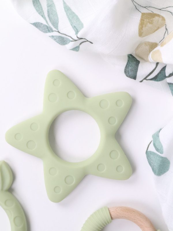 Beißring, Greifling, zahnen, zahn, zahnend, baby, kind, kleindkind, zähne, bekommt, beißen, kühlen, kalt, struktur, bpa frai, kautschuk, natur, silikon, bunt, stern, elefant, reh, süß, nieldich