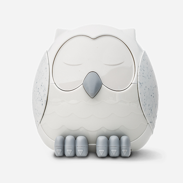 Diffuser, Vernebler, Luftbefeuchter, weiß, ätherisches Öl, Aroma, Duft, Aromaöl, Young Living, Wohlfühlen, Deko, Kinderzimmer, Snowy, Owl, Schneeeule, Eule, Sticker