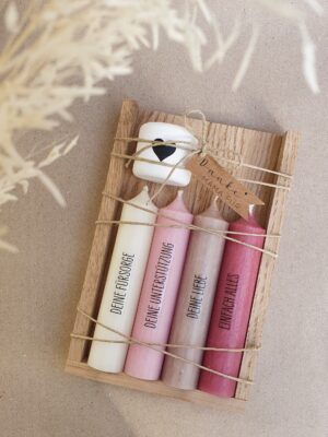 Set, kerzen, kerzenset, geschenkset, bff, freundin, mama, oma, muttertag, ostern, schenken, kerzendeko, kerzenständer, beton, raysin, nimm, dir, was, du, brauchst, liebe, mut, kraft, glück, positiv, besonders, geschenkidee, geburtstag, easy stick, spruch, positiv, mut, glück, liebe, raysin, kerzendeko, harmonie, geduld, mama, liebe, fürsorge, dankbar, danke, danke, mutter,. muttertag, mutti, mutter, oma