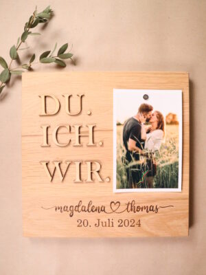 hochzeit, holz, heirat, braut, brautpaar, bräutigam, hochzeitsgeschenk, geschenk, schenken, du, ich, wir, besonders, datum, namen, persönlich, personalisiert, einkaufen, shoppen, bestellen, geschäft, finden, laden, kaufen, regional, nachhaltig, besondere, vielfalt, braun, deko, dekorativ, bild, bilderrahmen, beschriftet, eferding, oberösterreich, wels, linz, plus city, grieskirchen, in, meiner, nähe