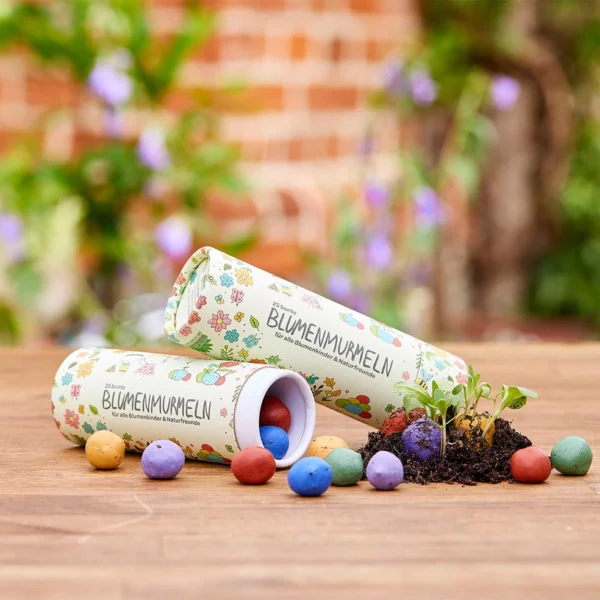 Murmel, blume, blumenmurmel, wiese, blumenwiese, wiesenblume, freude, garten, hobby, gärtner, kind, kinder, schenken, geschenk. lustig, draußen, samen, saar, saatkugel, samenkugel, frohe, ostern, osternest, einkaufen, kaufen, bestellen, shoppe, online, shop,