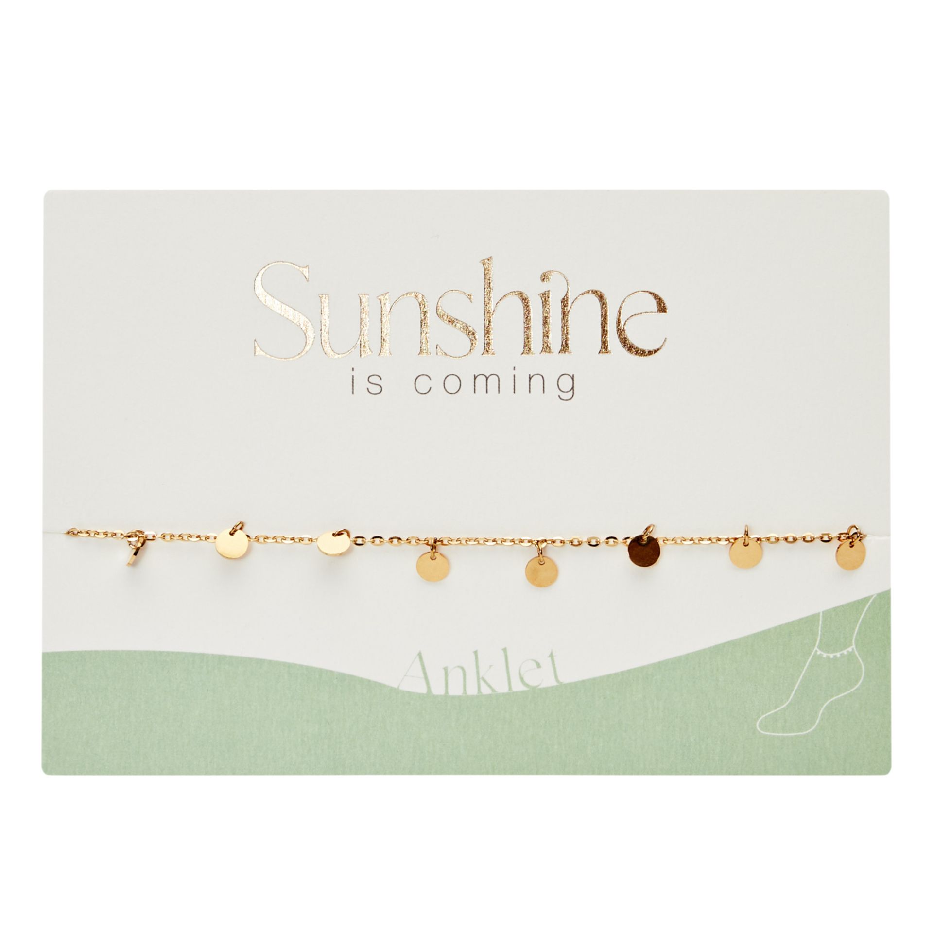 Sunshine, sonne, Sommer, sunshine is coming, Meer, Urlaub, Fußkette, Fußkettchen, Sommer, schmuck, fußschmuck, frau, freundin, beste, bff, kind, geburtstag, schenken, besonders, online, bestellen, preiswert, edelstahl, wasserfest, wasserecht, eferding, einkaufen, oberösterreich, wels, linz, plus, city, firmung, kommunion, erstkommunion, konfirmation, liebevoll, für, dich, schmuck, vergoldet, goldplättchen