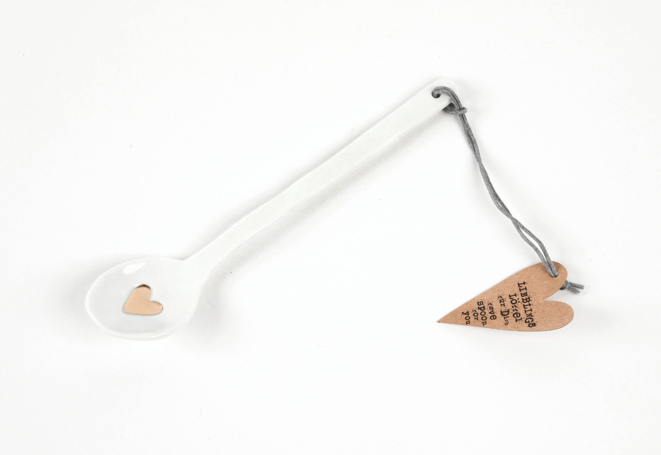 Keramiklöffel "Herz" – Bild 4