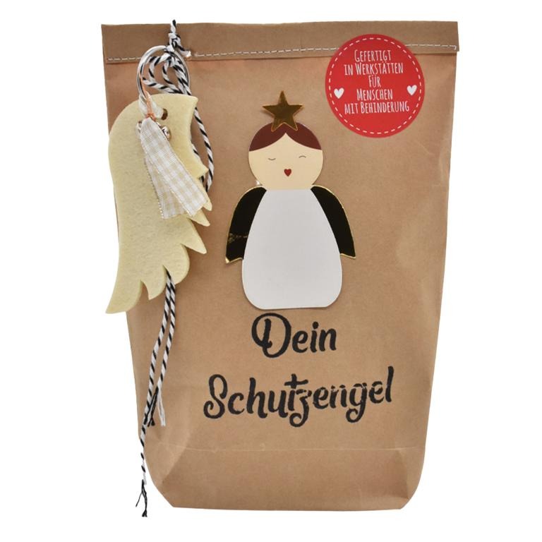 überraschung, wunderttüte, überraschungstüte, schenken, geschenk, mann, besonders, liebevoll, verpackt, geschenksidee, ostern, weihnachten, mitbringsel, kleinigkeit, Engel, schutzengel, engelsflügel, schutz, enkel, tante, oma, mama, freundin
