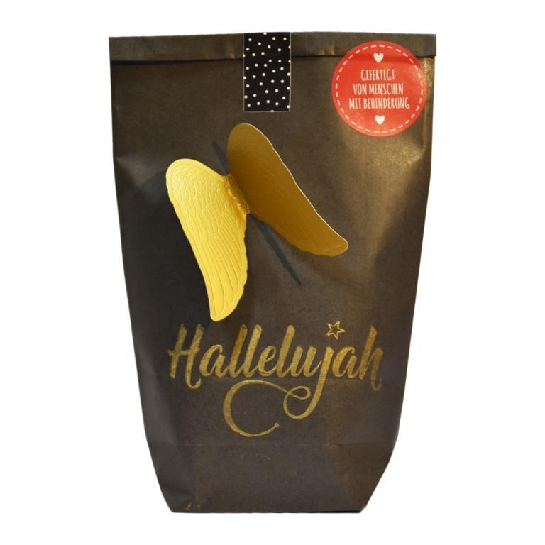 überraschung, wundertüte, überraschungstüte, schenken, geschenk, besonders, liebevoll, verpackt, geschenksidee, verschenken, mitbringsel, kleinigkeit, Weihnachten, advent, hallelujah, engel, engelsflügel