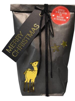 überraschung, wundertüte, überraschungstüte, schenken, geschenk, besonders, liebevoll, verpackt, geschenksidee, verschenken, mitbringsel, kleinigkeit, Weihnachten, advent, merry christmas, gold,